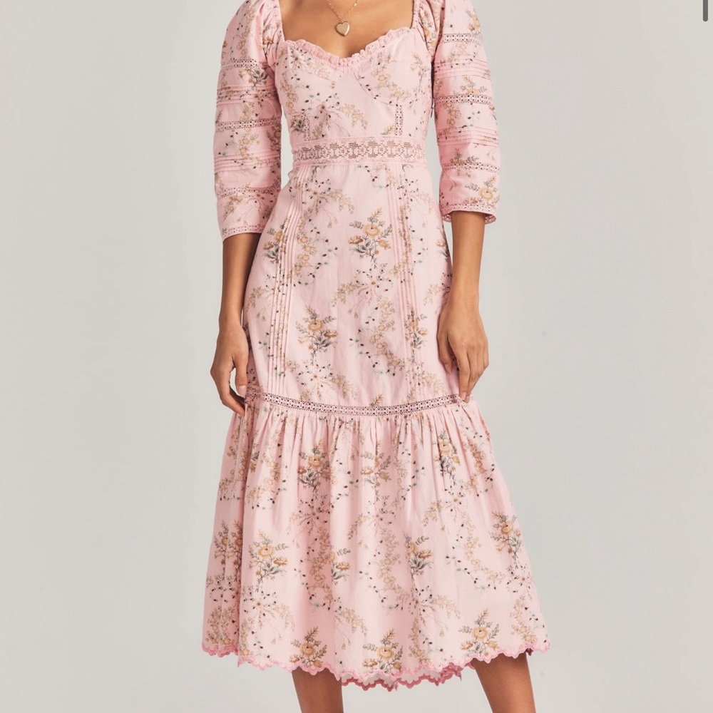 LoveShackFancy Calluna Dress